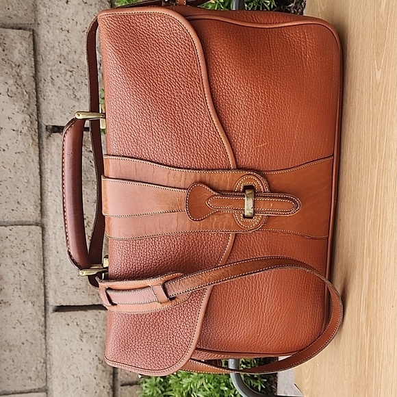 Dooney & Bourke All Weather Leather Legal Brief Equestrian Collection - Picture 1 of 16